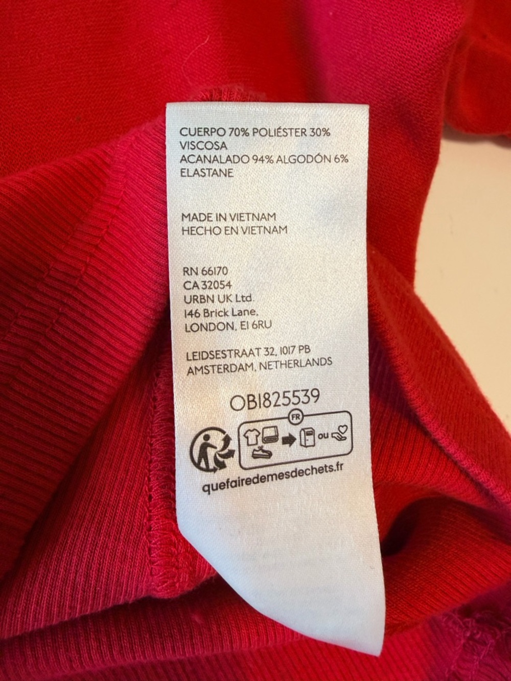 MAEVE by Anthropologie corset-waist style sweatshirt, mockneck, Red,  size M - Picture 11 of 11